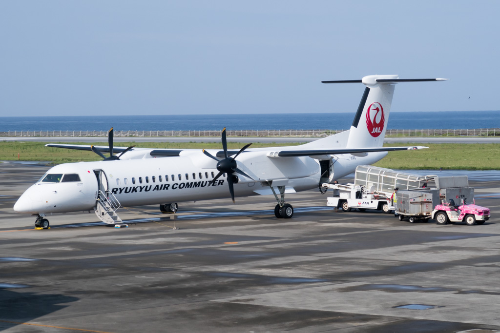 Dash 8 Q400CC World's Inaugural With RAC (OKA-UEO) - Airliners.net