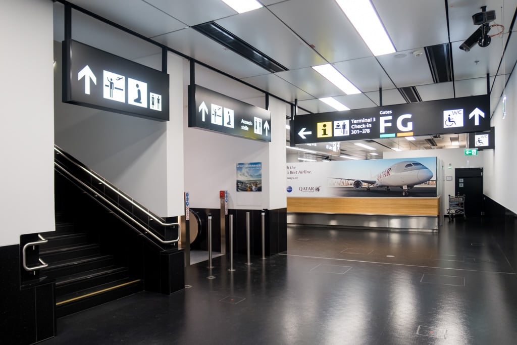 Vienna Airport Visitor Terrace