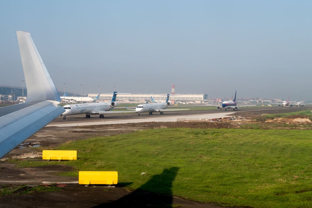 Jakarta Take-Off Queue