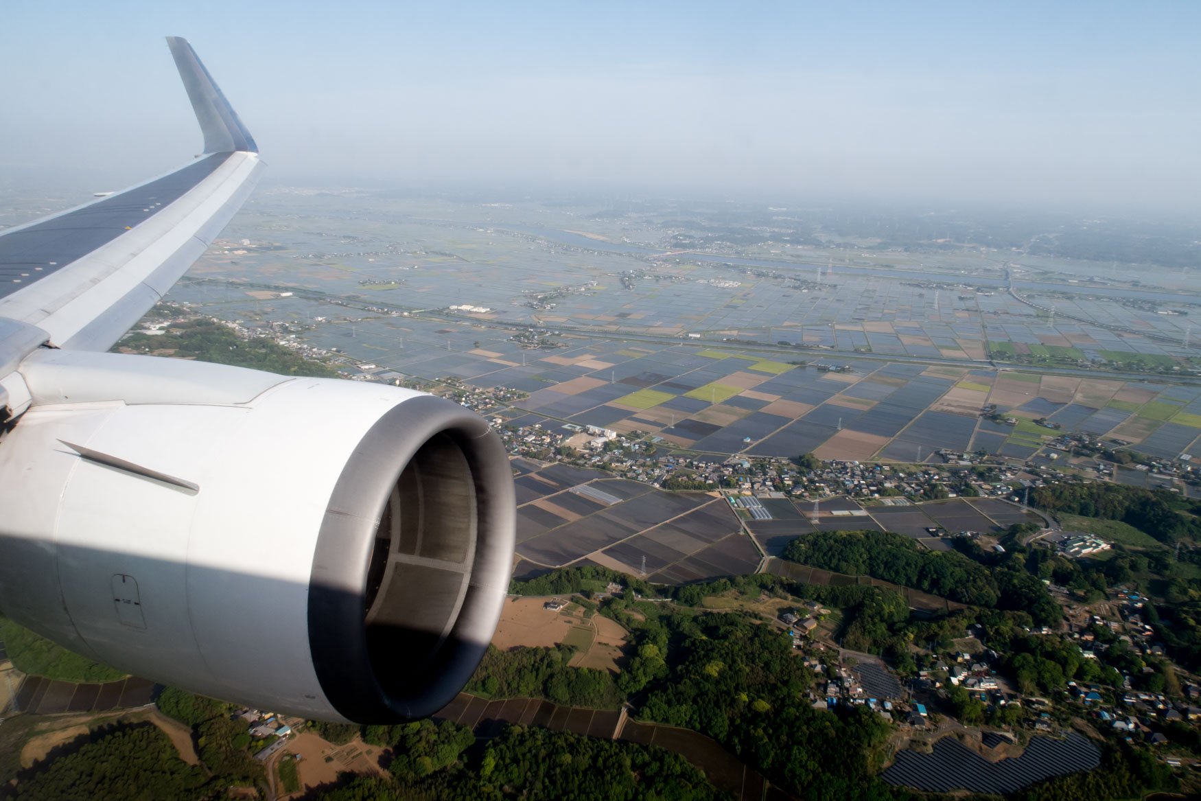 Approaching Tokyo Narita