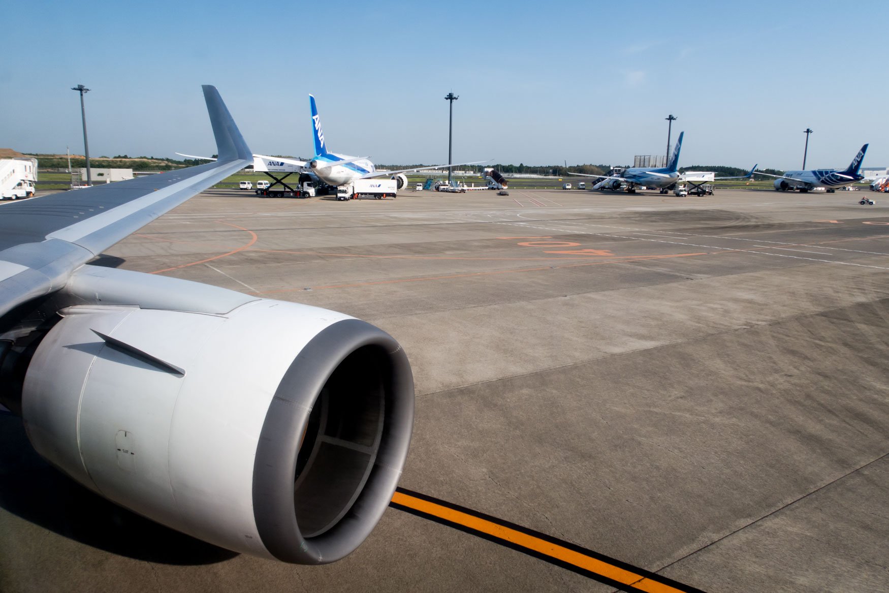 Taxiing to Gate