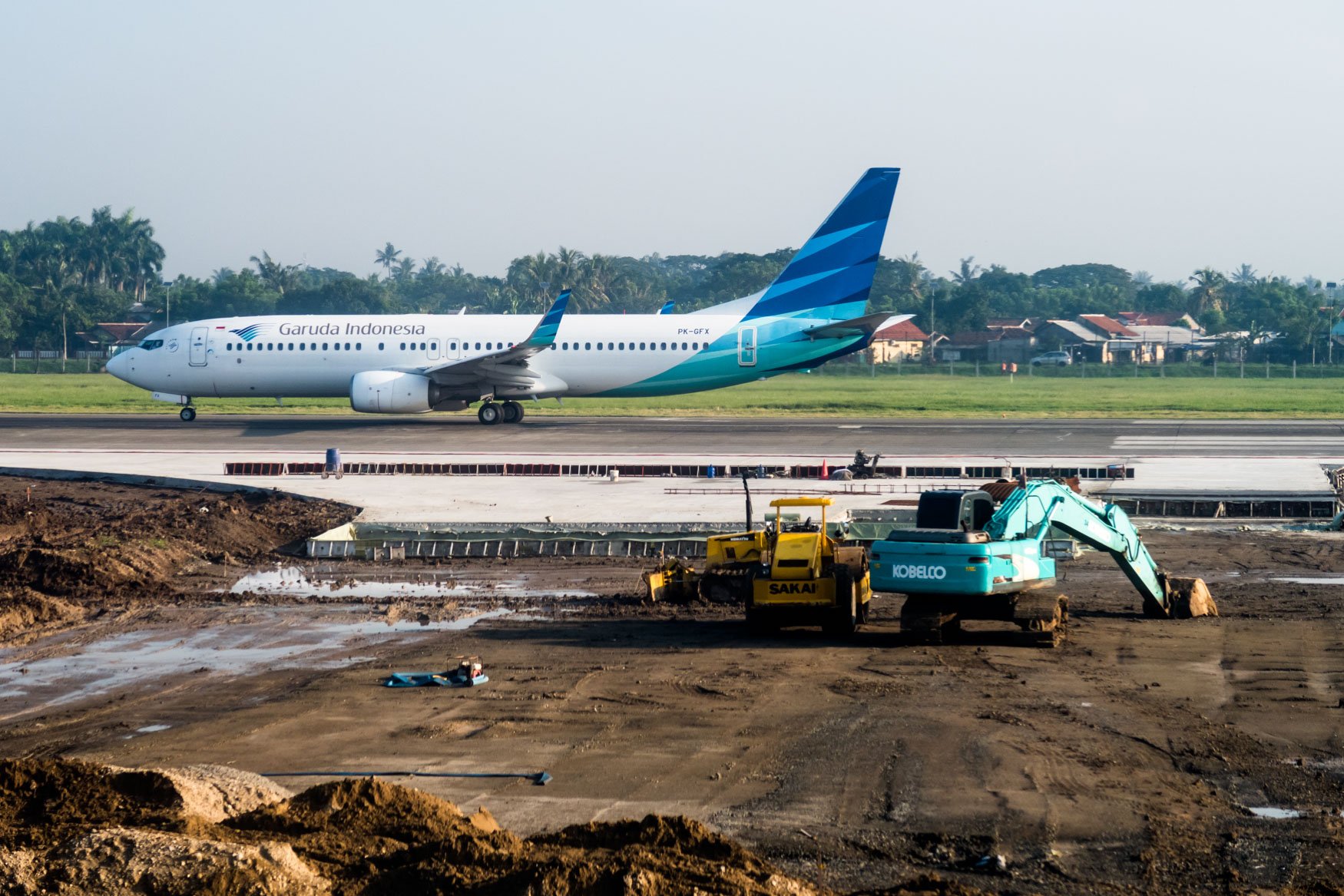 Jakarta Airport Construction and Garuda Indonesia