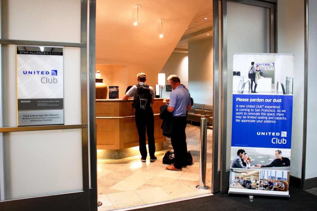 United Club San Francisco International Terminal Reception