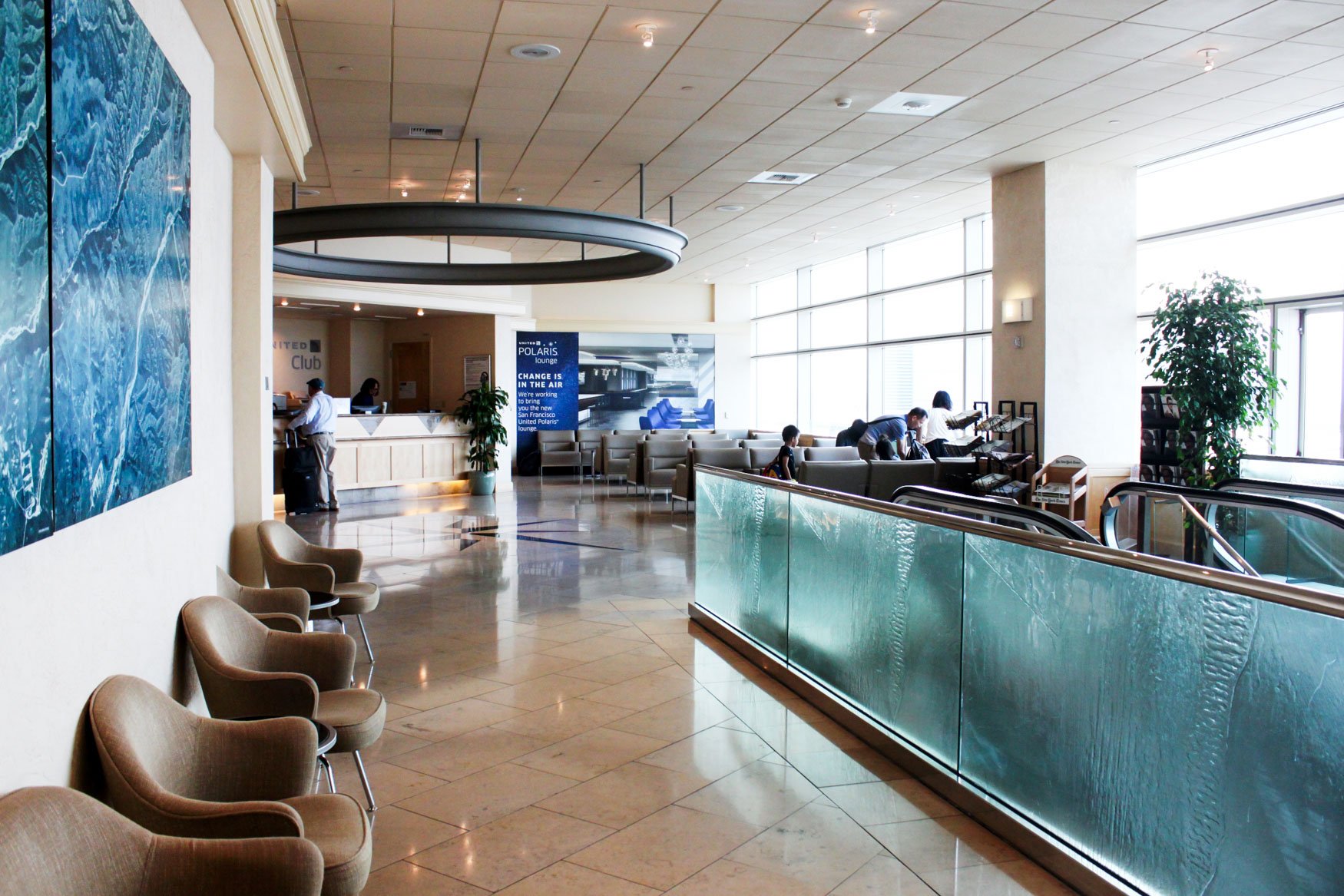 Upstairs Reception Area