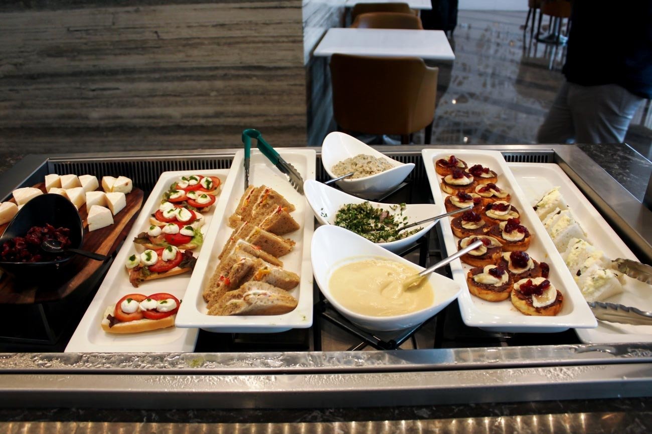 GVK Lounge Mumbai East Wing Food
