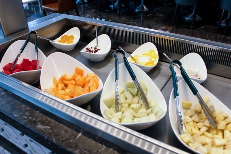 GVK Lounge Mumbai East Wing Light Meals