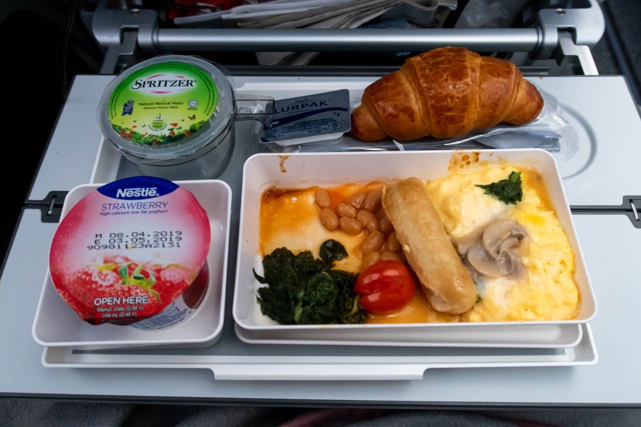 Hong Kong Airlines Economy Class Meal (Breakfast)