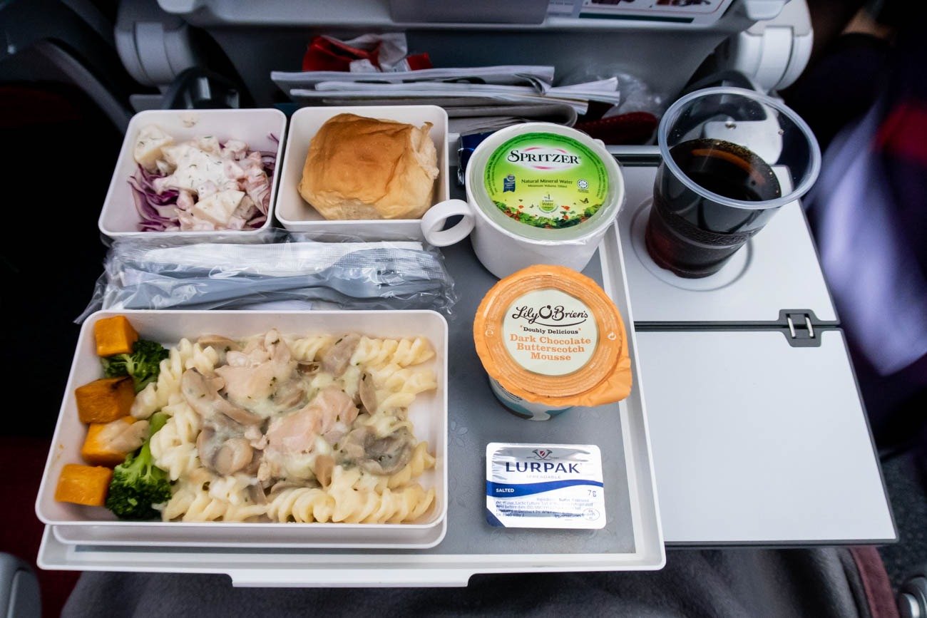 Hong Kong Airlines Economy Class Meal (Lunch)